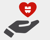 Heart and Hand Wurth Icon